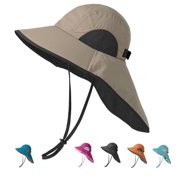 【並行輸入品】Leduofour Outdoor Sun Hats for Men Women UP...
