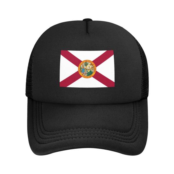 【並行輸入品】JEOQJDSA Florida State Flag Trucker Hat   M...