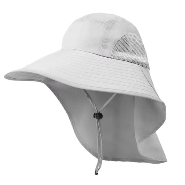 【並行輸入品】Outdoor Sun Hat for Men Women with Neck Fla...
