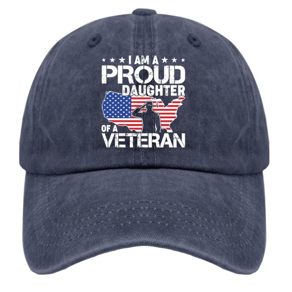 【並行輸入品】I Am A Proud Daughter of A Veteran Hats Cus...