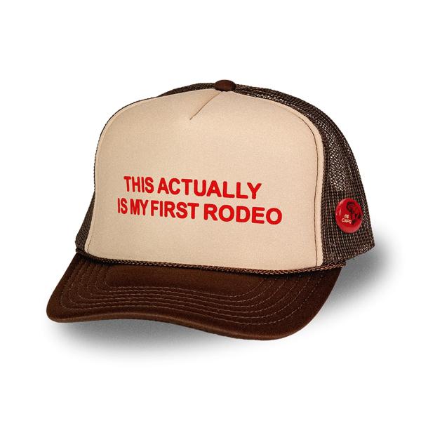【並行輸入品】This Actually Is My First Rodeo Hat   Print...