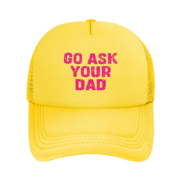 【並行輸入品】Go Ask Your Dad Hat Father Mesh Hat Basebal...