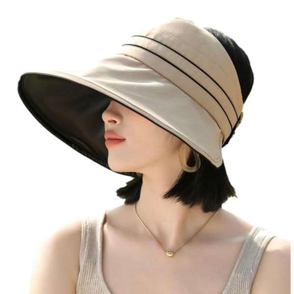 【並行輸入品】Summer Sun Hat for Women Packable UV Protec...