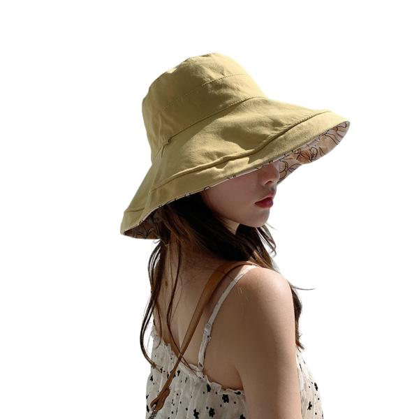 【並行輸入品】Generic Women&apos;s Folable Sun Hat UPF50+ UV P...