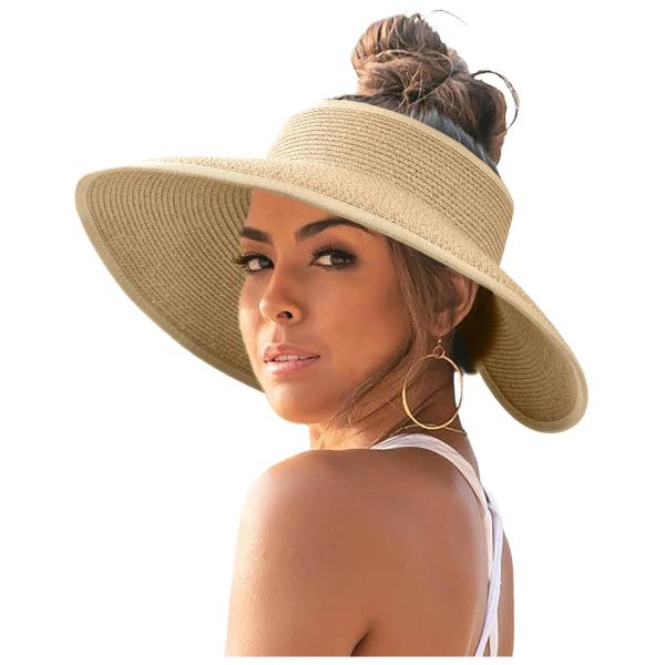 【並行輸入品】Generic Sun Visor Hats for Women Uv Protect...