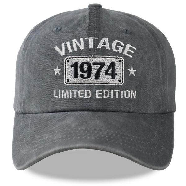 【並行輸入品】Vintage 1974 Limited Edition Hats for Men W...