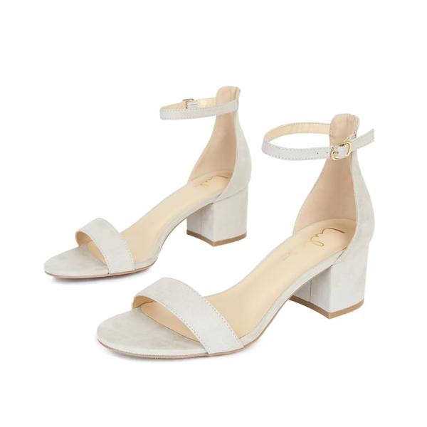【並行輸入品】Lulus Women's Harper Light Grey Suede Ankle...