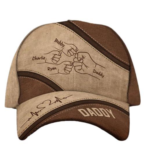【並行輸入品】Custom Dad Hat for Men Fist Bump, Personali...