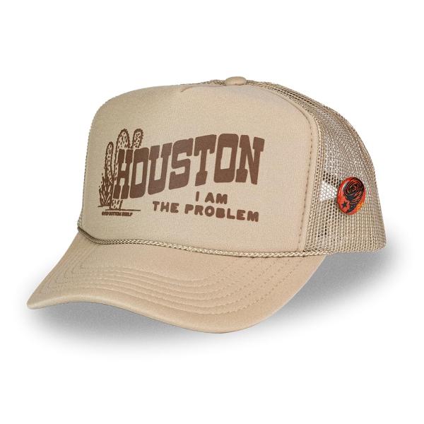 【並行輸入品】Houston I Am The Problem Hat   Printed Mesh...