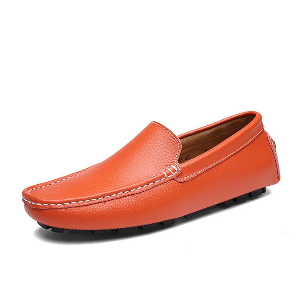 【並行輸入品】Men's Genuine Leather Hand Stitched Penny L...