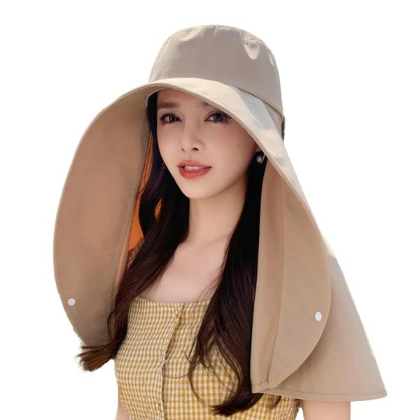 【並行輸入品】Sun Hats for Women Sun Protection Wide Brim...