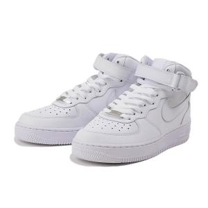 ナイキ スニーカー エアフォース 1 ジュニア NIKE AIR FORCE 1 MID GS ミッド GS 314195-113 113WHT/WHT