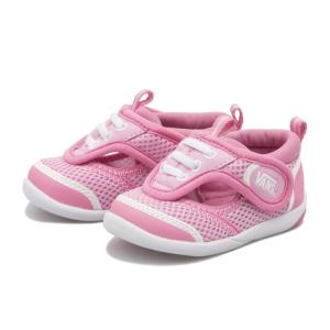 キッズ VANS ヴァンズ ベビースニーカー ERA AQUA V7019 BABY (12-14)　PINK/PINK｜abc-martnet