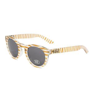 ヴァンズ サングラス レディース VANSアパレル LOLLIGAGGER SUNGLASSES VN0001F6J2X CLEAR/STRIPE｜abc-martnet