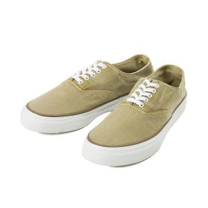 SPERRY TOPSIDER スペリートップサイダー CLOUD CVO WASHED CANVAS クラウド キャンバスオックスフォード ウォッシュド キャンバス STS14015　TAUPE