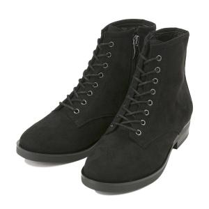 レディース NUOVO ヌオーヴォ レースアップブーツ MP LACE UP 3 NE70038　S/BLACK｜abc-martnet