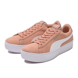 レディース PUMA プーマ PUMA VIKKY PLATFORM ビッキープラットフォーム 363287　15D. CORAL/WH｜abc-martnet