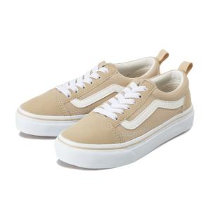 キッズ VANS OLD SKOOL (19-22) ヴァンズ オールドスクール V36 CK　BEIGE