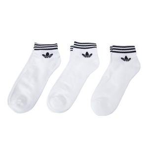 adidas ウェア アディダスオリジナルス U TRF ANKLE SOCKS HC トレフォイル アンクルソックス EE1152　WHT/BLK｜abc-martnet