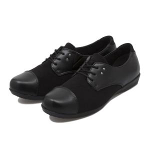 レディース footsuki フットスキ LACE-UP CASUAL レースアップカジュアル FS-17330　BLACK