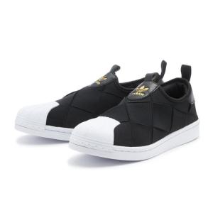 レディースADIDAS アディダス SST SLIP ON W スーパースタースリッポン FV3187 BLK/WHT/GLD