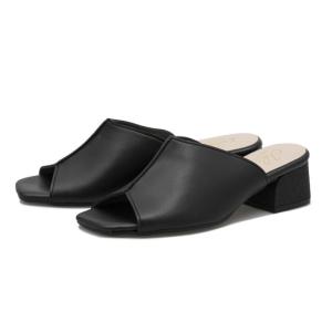 レディース JOLI ENCORE(TH) ジョリーアンコール STITCH SANDAL 4 スティッチサンダル4cm JE80133　BLACK｜abc-martnet