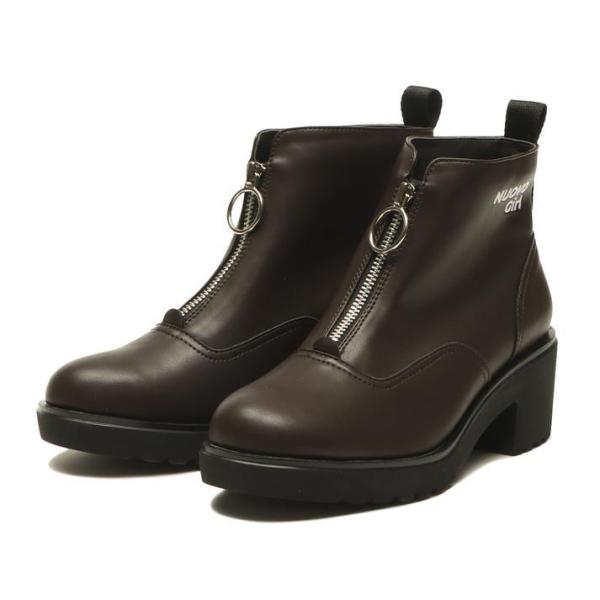 ジュニアNUOVO ヌオーヴォ F ZIP(19-24) フロント　ジップ N9294J DK.BR...