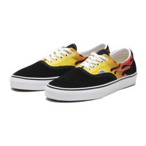 VANS ERA ヴァンズ エラ VN0A4BV4XEY (FLAME)BLK/WHT｜abc-martnet