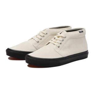 VANS ヴァンズ CHUKKA チャッカ V49CF SUEDE WHITE/BLACK