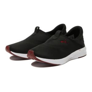 レディース PUMA プーマ NRGY COMET WIDE SLIP ON エナジー　コメット　ワイド　スリッポン 195022 *04BK/CORDOVAN