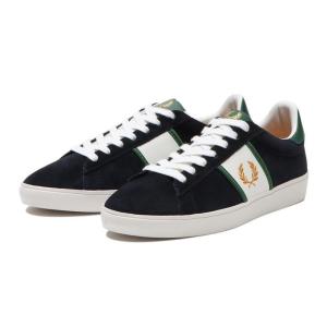 FRED PERRY フレッドペリー  SPENCER SUEDE / TIPPING スペンサーレザーティッピング B9156 608 NAVY｜abc-martnet