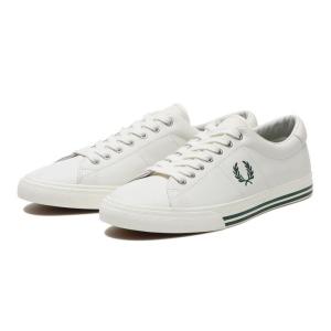 FRED PERRY フレッドペリー UNDERSPIN LEATHER アンダースピンレザー B9200 303 SNOW WHITE｜abc-martnet