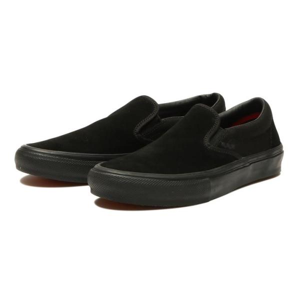VANS ヴァンズ SKATE SLIP-ON スケートスリッポン VN0A5FCABKA BLAC...