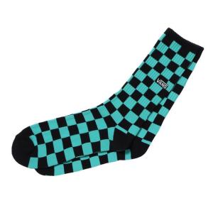 VANS ヴァンズ CHECKERBOARD CREW II (9.5-13) ソックス VN0A3H3OZ6R WATERFALL｜abc-martnet