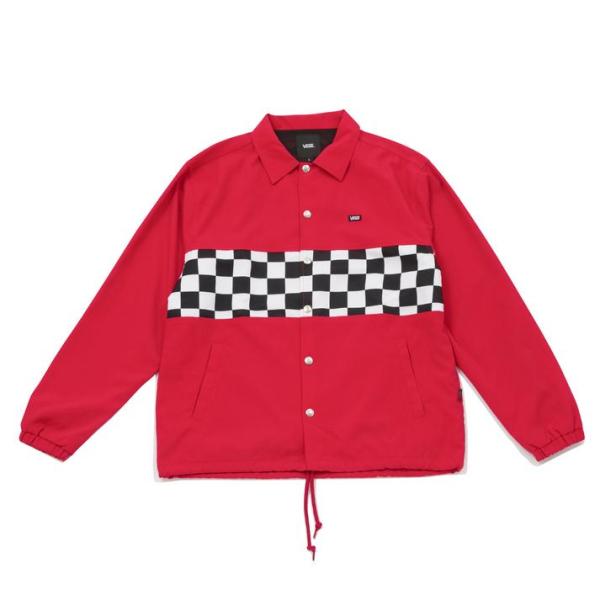 VANS ヴァンズ M VANS CHECKER COACH JACKET アウター 121R109...