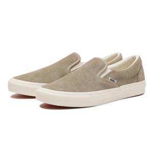 VANS ヴァンズ SLIP ON スリッポン V98CF  SUEDE BROWN/WHITE