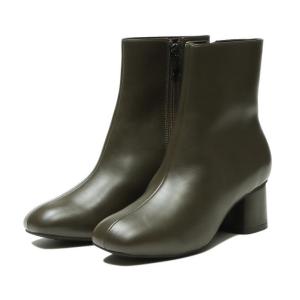 レディース NUOVO ヌオーヴォ SQ ROUND BOOT 5 スクエア ラウンド ブーツ 5 NE80156 KHAKI｜abc-martnet