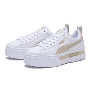 PUMA（プーマ） スニーカー W MAYZE LTH メイズ レザー 381983 02WHITE