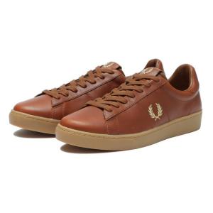 FRED PERRY SPENCER LEATHER スペンサーレザー B2327 448 TAN｜abc-martnet