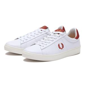 FRED PERRY フレッドペリー SPENCER LEATHER スペンサーレザー B2333 134_WHITE｜abc-martnet