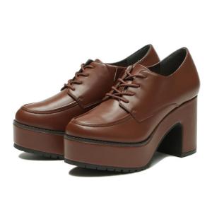 レディース NUOVO ヌオーヴォ RUG LACE UP 9 ラグ レース アップ 9 NC40133 BROWN｜abc-martnet