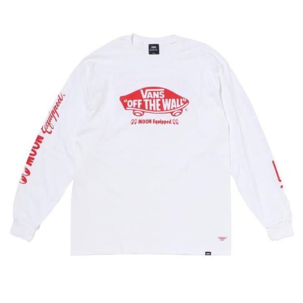 VANS ヴァンズ M ME Print L TEE ロングスリーブ 121C1020417 WHI...