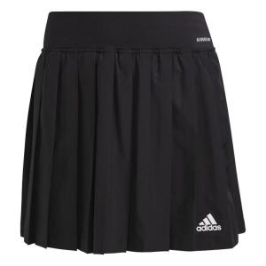 レディース adidas アディダス W CLUB PLEATSKIRT スカート GL5468 BLACK/WHITE｜abc-martnet