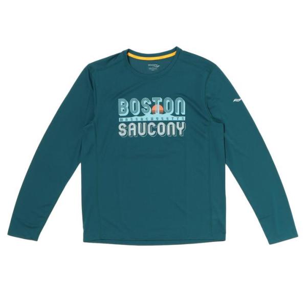 Saucony サッカニー M STOPWATCH GRAPHIC L/S ロングスリーブ SAM8...
