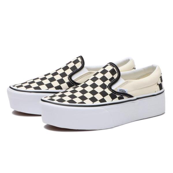 VANS ヴァンズ CLASSIC SLIP-ON STACKFORM クラシックスリッポンスタック...