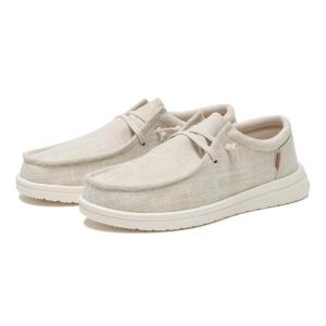 レディース ABC SELECT エービーシーセレクト LINEN MOCA カジュアルシューズ W1031 NATURAL