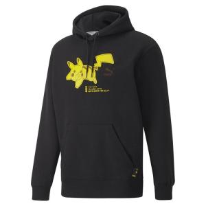 PUMA プーマ M POKEMON HOODIE FL スウェットプルオーバー 536549 01BLK｜abc-martnet