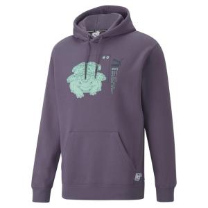 PUMA プーマ M POKEMON HOODIE FL スウェットプルオーバー 536549 61P.CHARCOAL｜abc-martnet