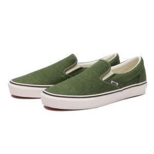 VANS ヴァンズ SLIP ON スリッポン V98CF HMP GREEN/WHITE