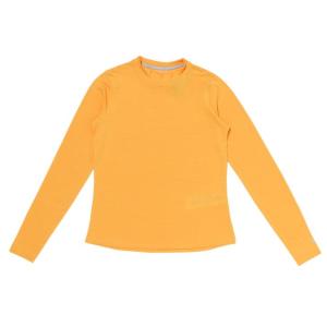 レディース ASICS アシックス RUNKOYO MOCK NECK LS TOP ロングスリーブ 2012C389.750 タイガーイエロー｜abc-martnet